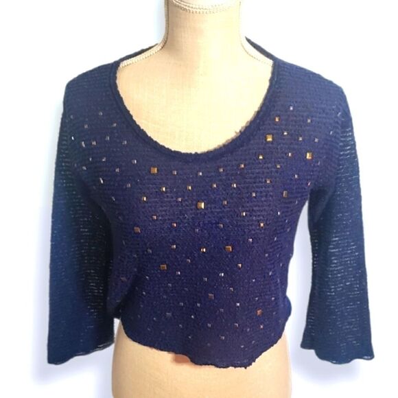 DELIAS Crop Blouse - Picture 1 of 3
